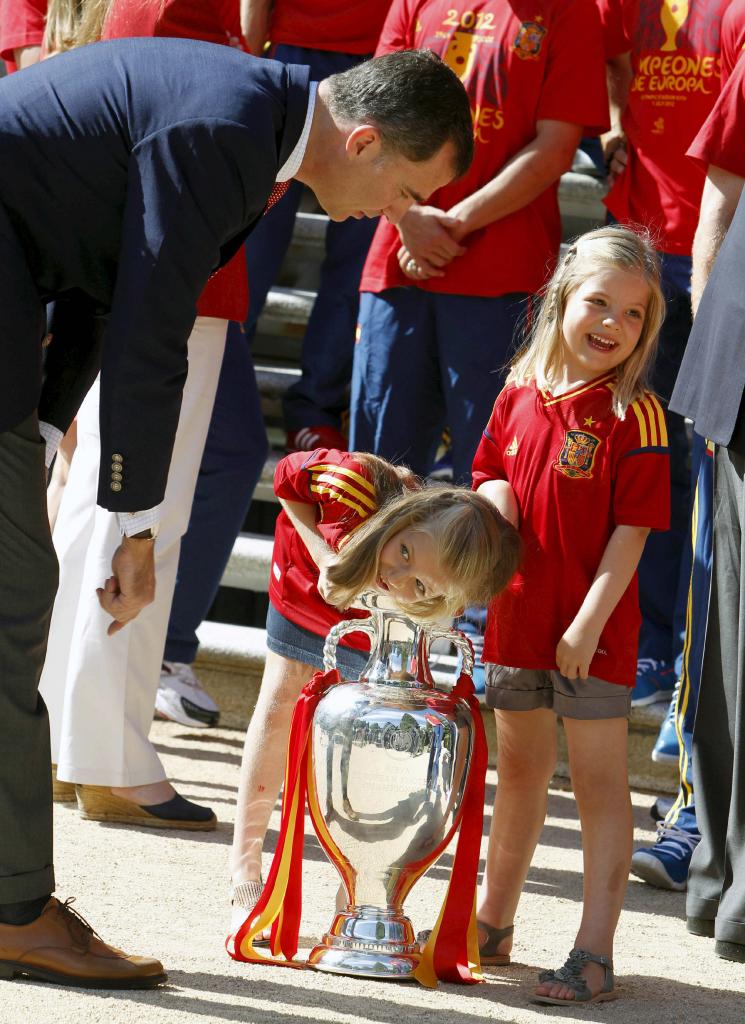 RECEPCIÓN SELECCIÓN ESPAÑOLA EN EL PALACIO DE LA ZARZUELA