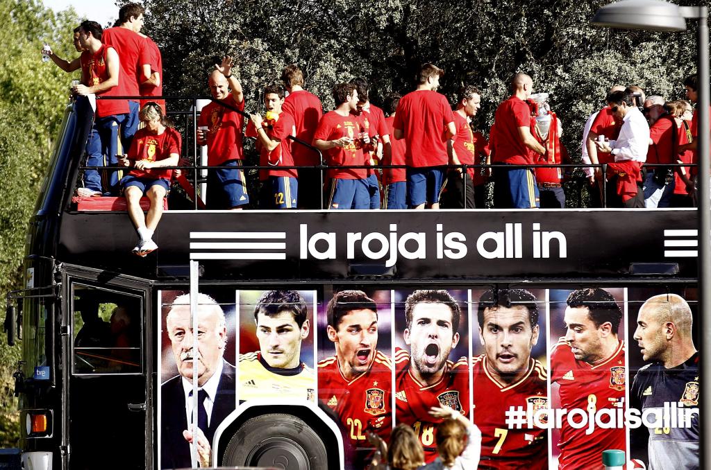 RECEPCIÓN A LA SELECCIÓN ESPAÑOLA EN EL PALACIO DE LA ZARZUELA