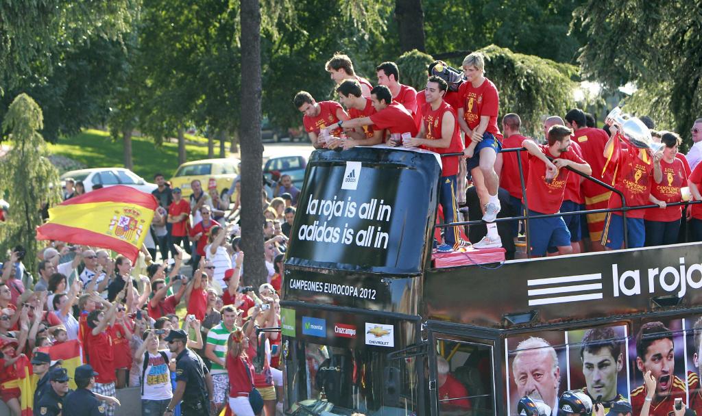 CELEBRACIONES SELECCIÓN ESPAÑOLA