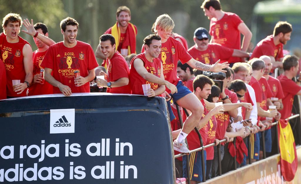 CELEBRACIONES SELECCIÓN ESPAÑOLA