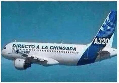En la imagen, un avión simula irse de Estados Unidos, después de que Donald Trump haya ganado las elecciones.