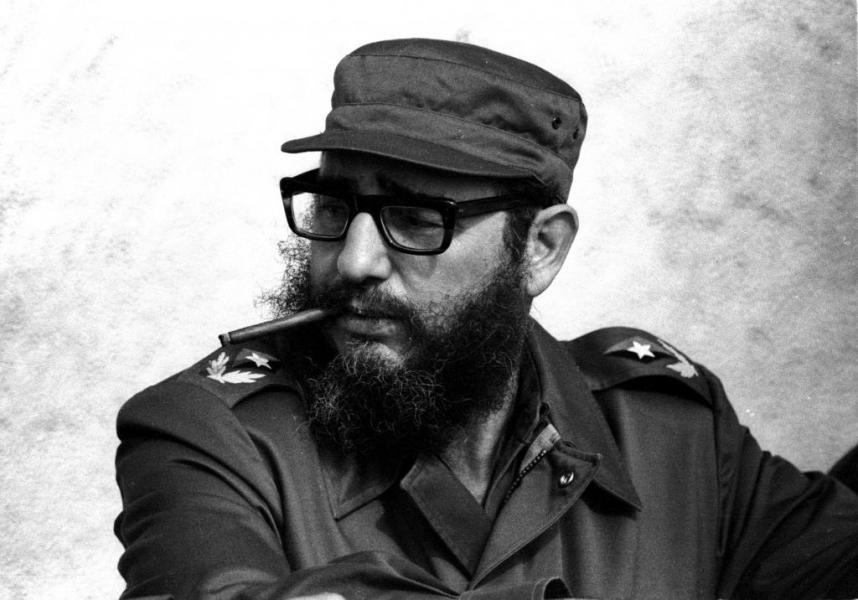 Fotografía de archivo de Fidel Castro en noviembre de 1976.