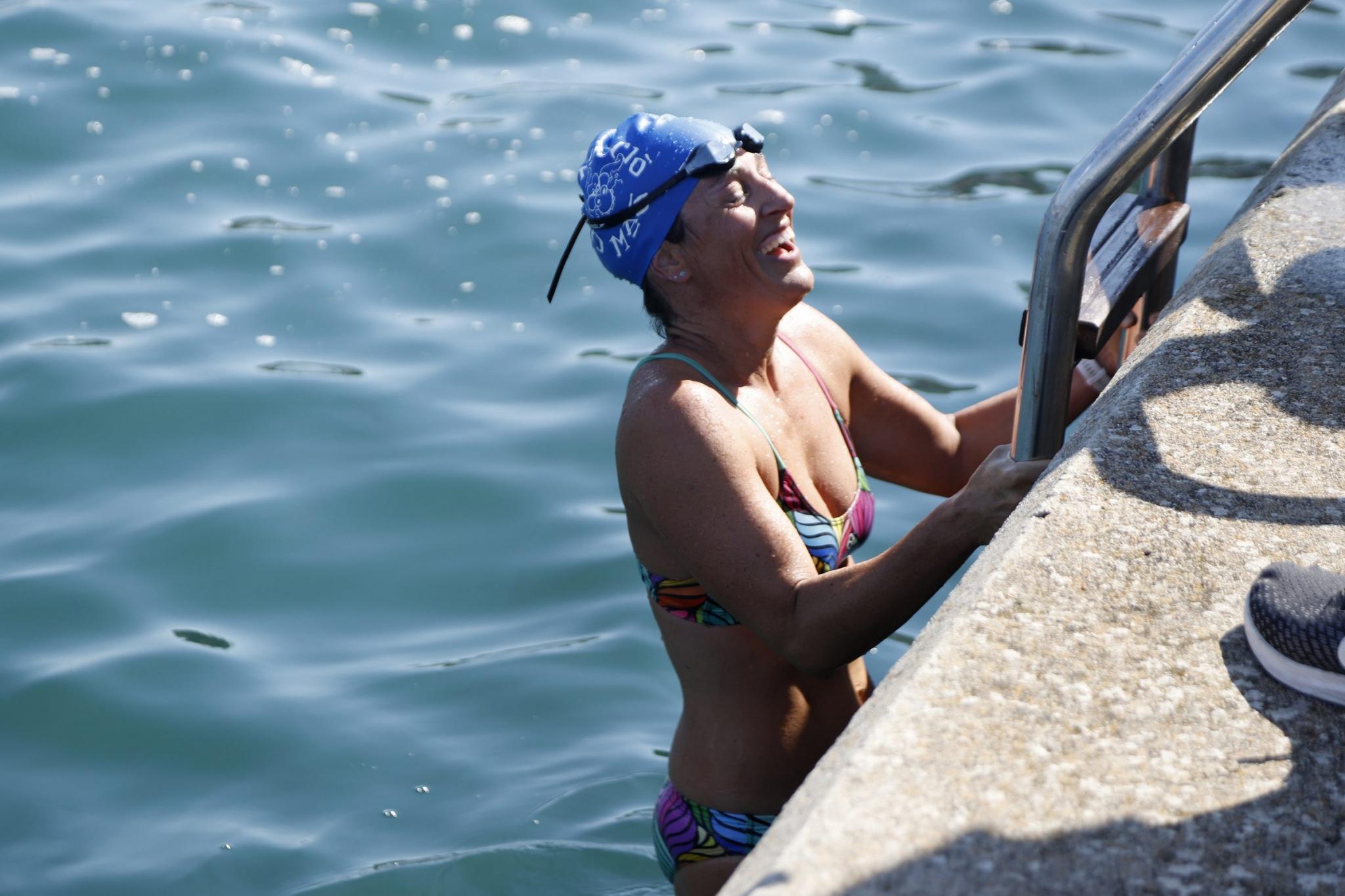 Menorca Mao / Gemma Andreu / puerto / Travesia a nado larga desde el