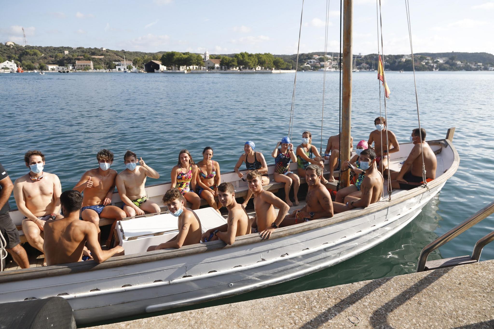 Menorca Mao / Gemma Andreu / puerto / Travesia a nado larga desde el