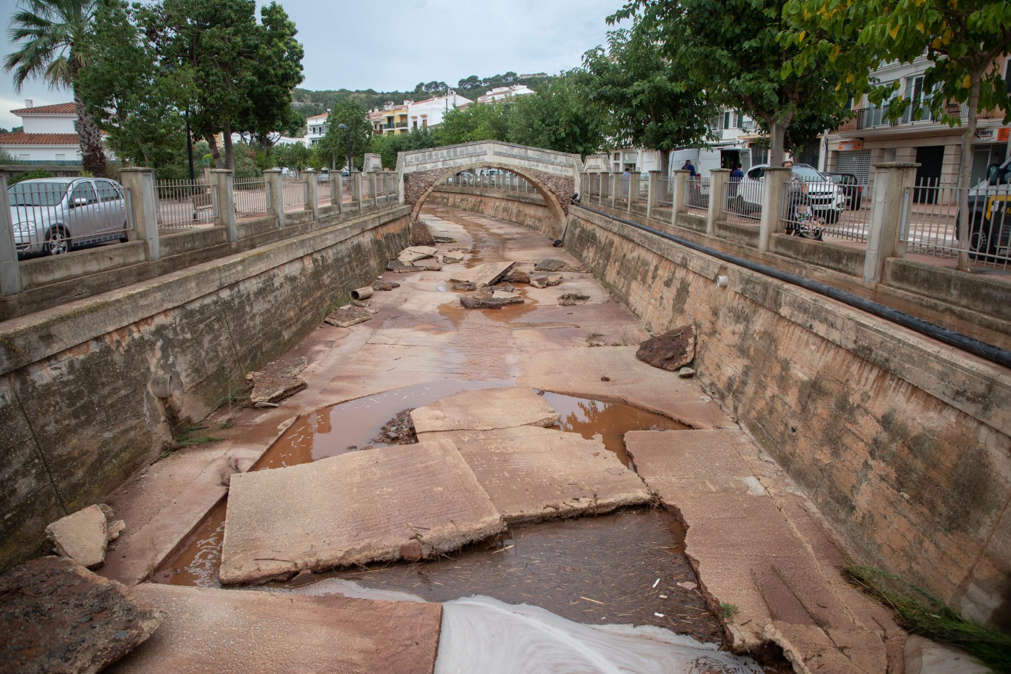 menorca efectos de la dana lluvia torrencial torrent algendar ferreries
