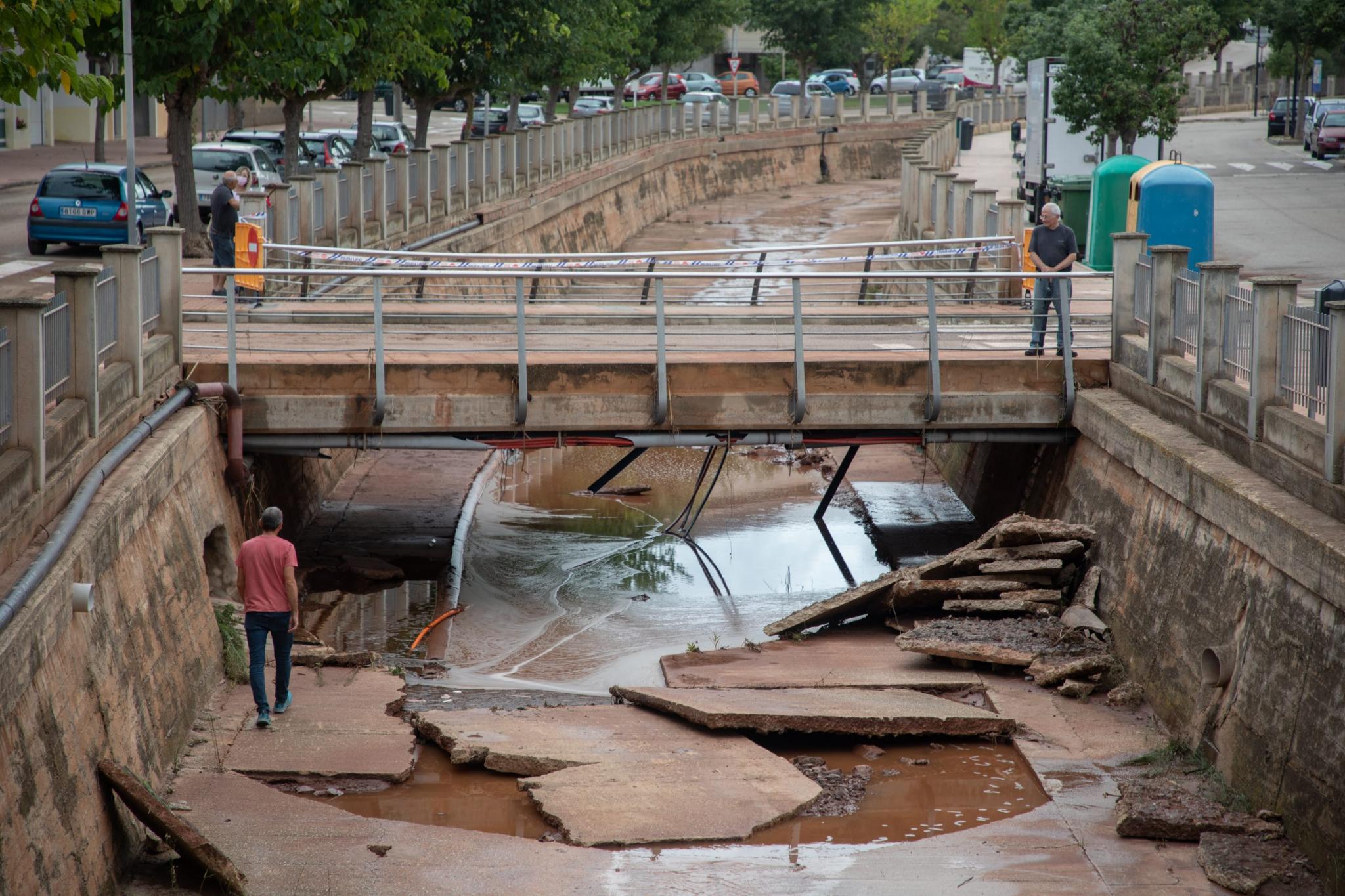 menorca efectos de la dana lluvia torrencial torrent algendar ferreries
