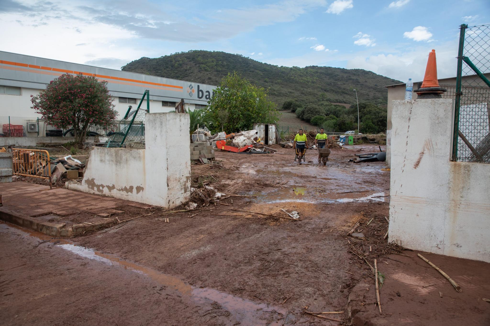 menorca efectos de la dana lluvia torrencial torrent algendar ferreries
