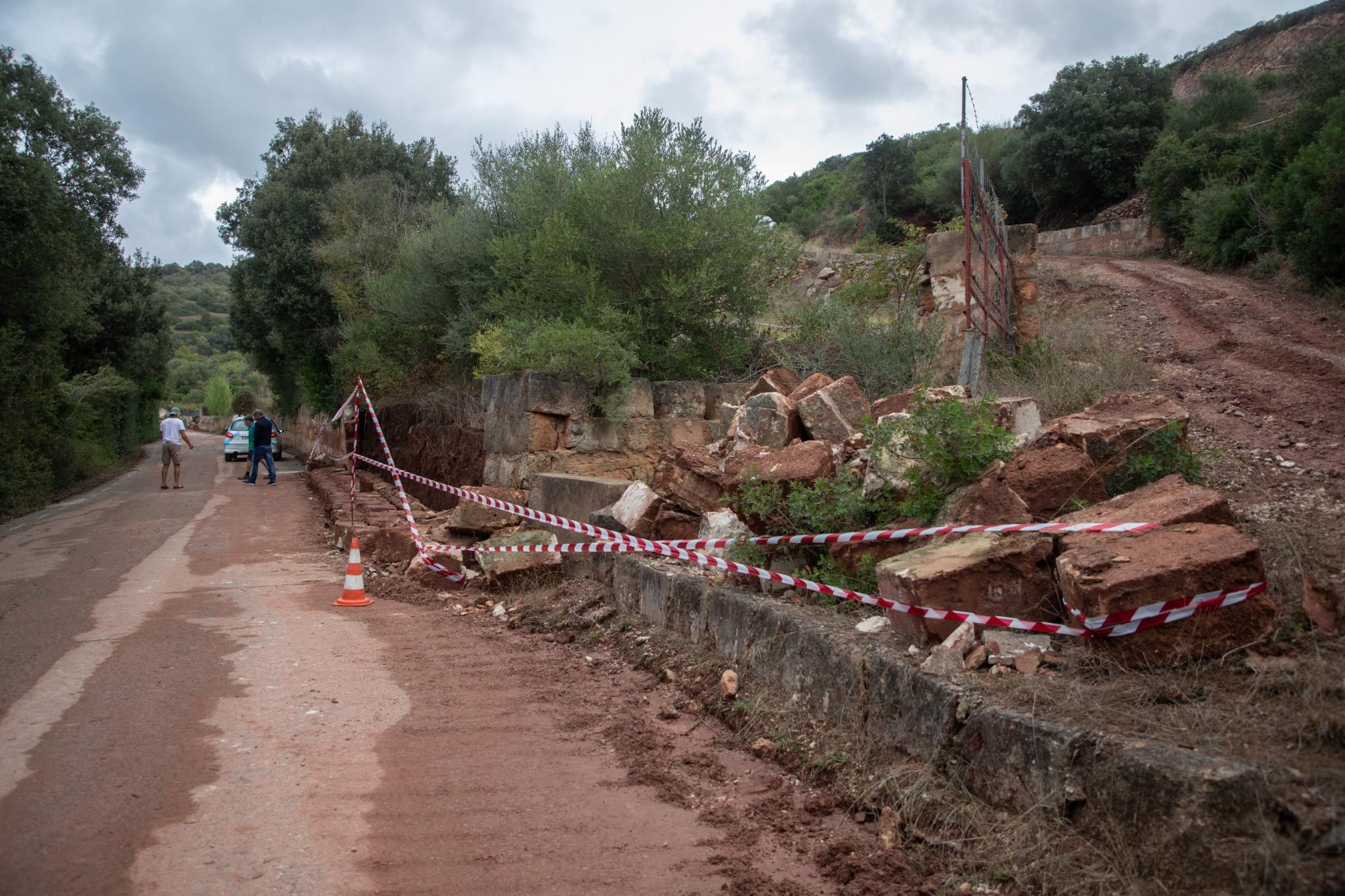 menorca efectos de la dana lluvia torrencial torrent algendar ferreries