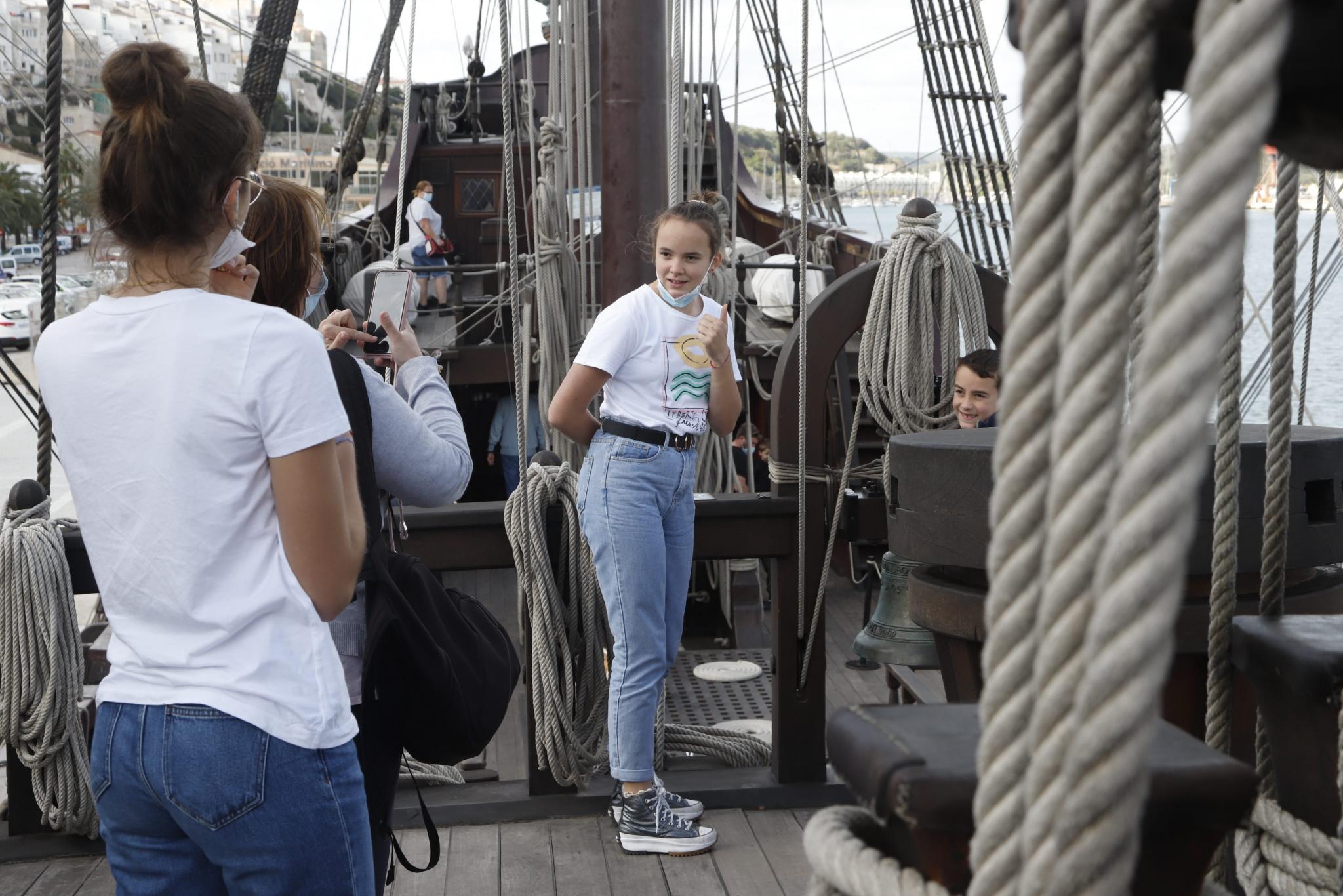 Menorca Mao / Gemma Andreu / barco galeon Andalucia