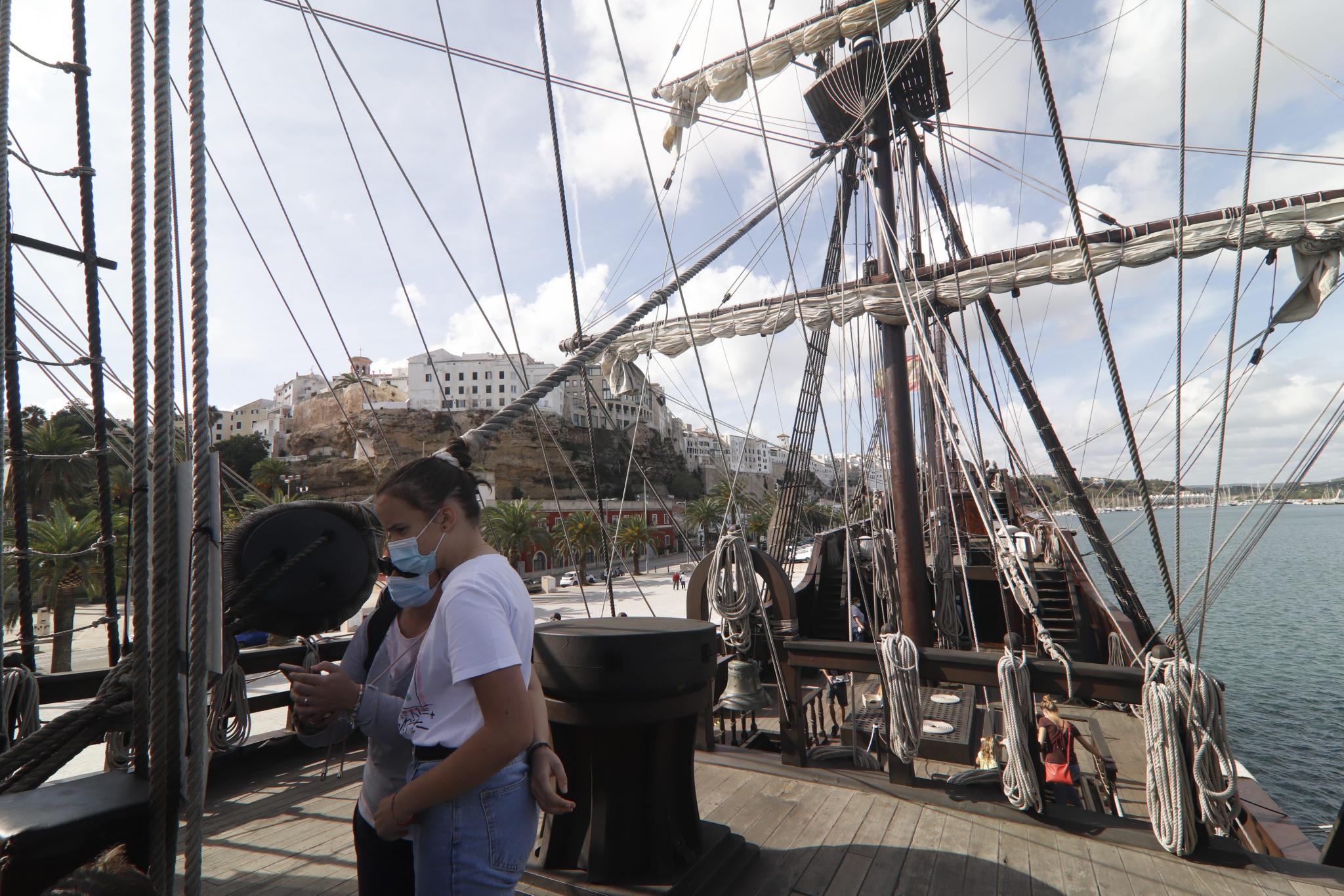 Menorca Mao / Gemma Andreu / barco galeon Andalucia