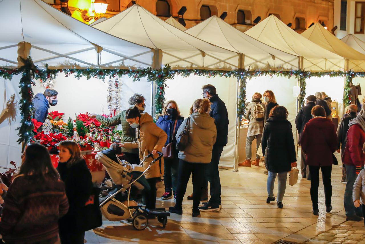 Mercat de Nadal a Ciutadella.