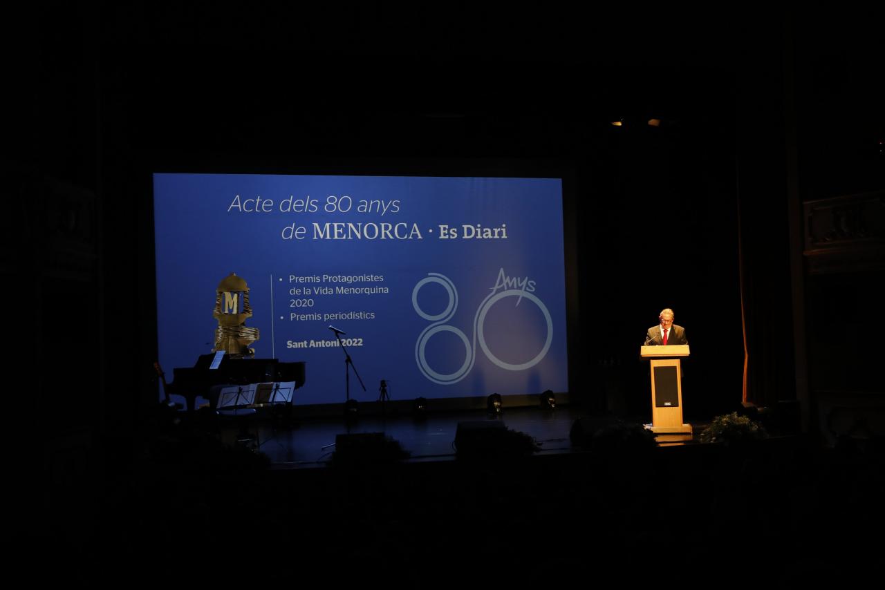 Gala del 80 aniversario de Es Diari.