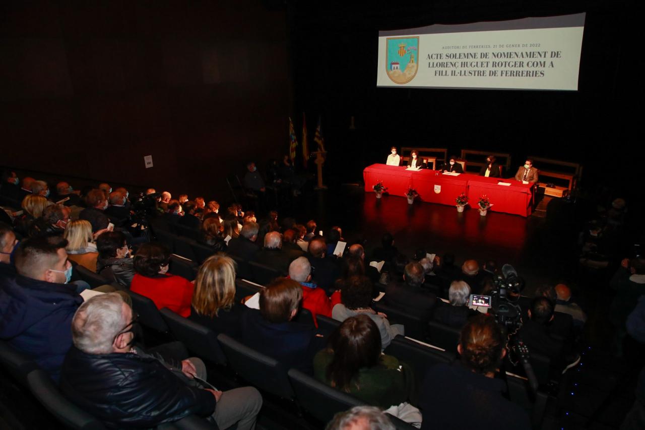 menorca ferreries homenatge fill ilustre llorenç huguet rotger