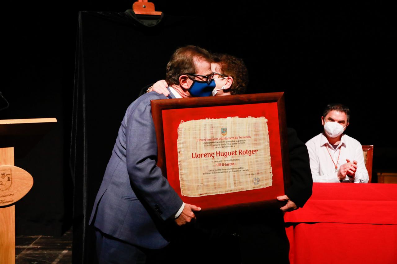 menorca ferreries homenatge fill ilustre llorenç huguet rotger