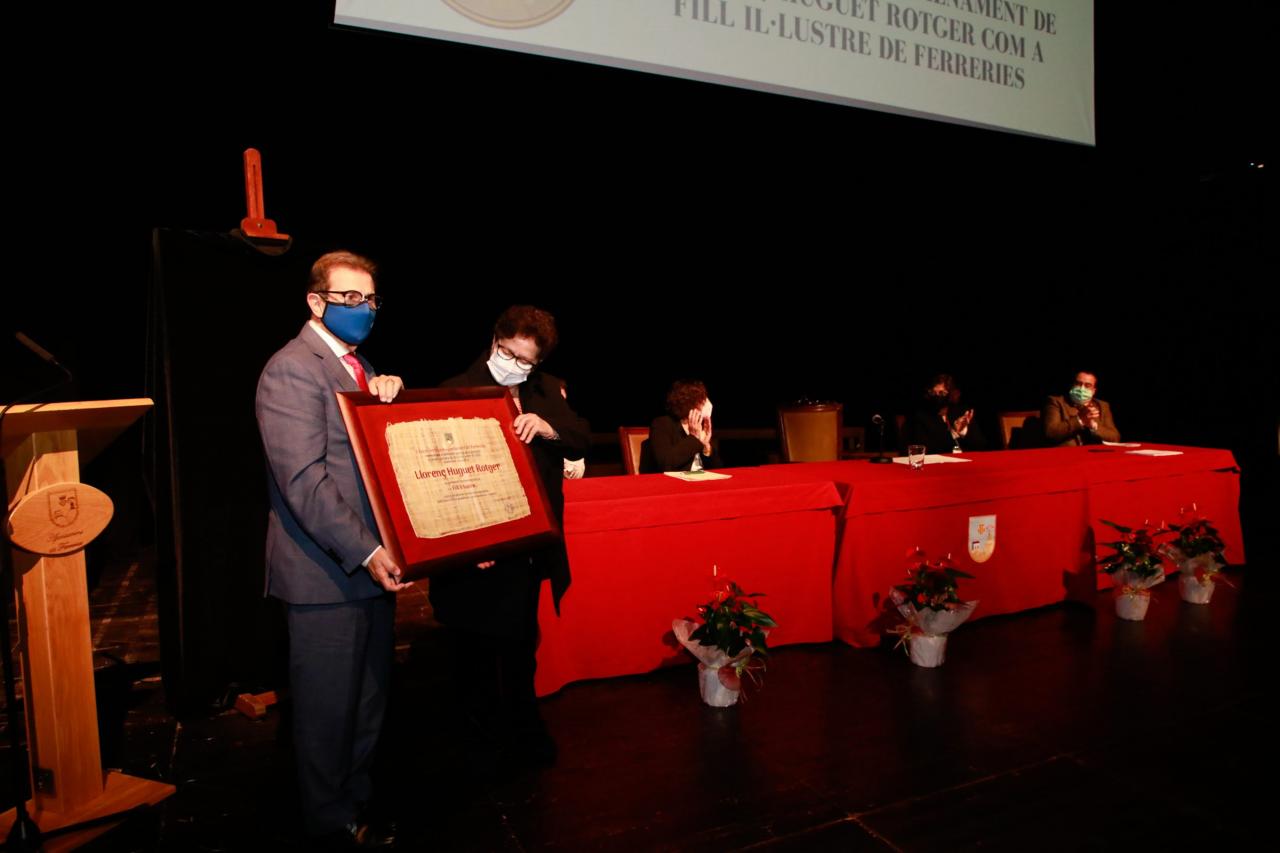 menorca ferreries homenatge fill ilustre llorenç huguet rotger