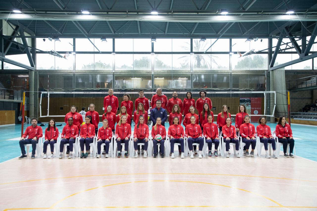 Fotogalería Presentación de los equipos del Club Voleibol Ciutadella