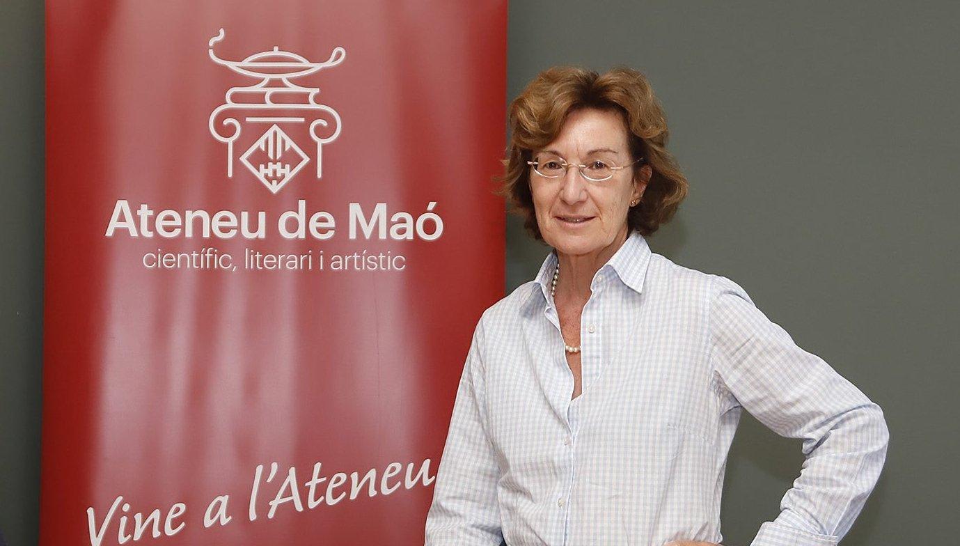 Margarita Orfila deixa la presidència de l'Ateneu de Maó