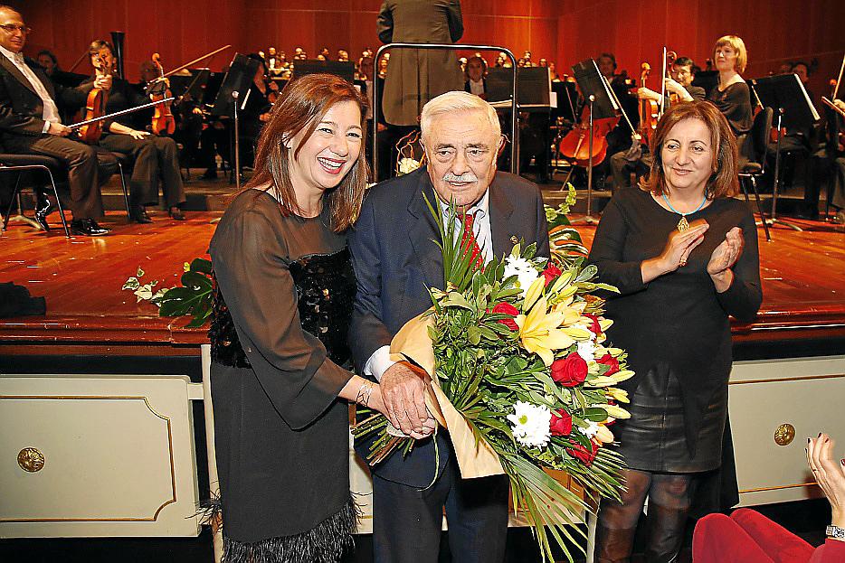 Francina Armengol, Pere A. Serra y Fanny Tur