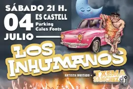 Concierto Los Inhumanos en Es Castell