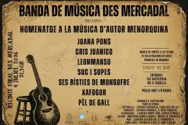 Concierto de la Banda de Música des Mercadal en Es Mercadal