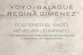 Imagen principal de Exposición 'Sostener el vacío, revelar lo infinito' en Maó en Tenim Pla