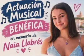 Actuación musical benéfica en memoria de Naia Llabrés en Maó