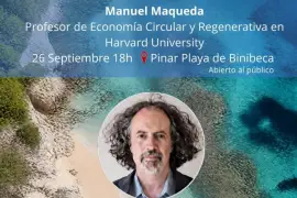 Charla en Binibèquer: 'Plástico, salud y vida. Ocho verdades incómodas para cambiar de rumbo'