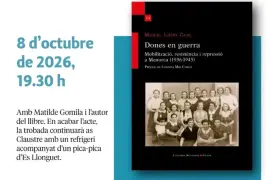 Presentación del libro 'Dones en guerra' en Maó