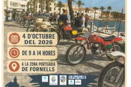 III Trobada de motos clàssiques a Fornells
