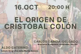 Tertulia / Debate: "El origen de Cristóbal Colón" con Carlos García-Delgado y Aldo Caterino · foto 3
