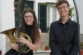 Concert de piano i trompa a Sant Lluís