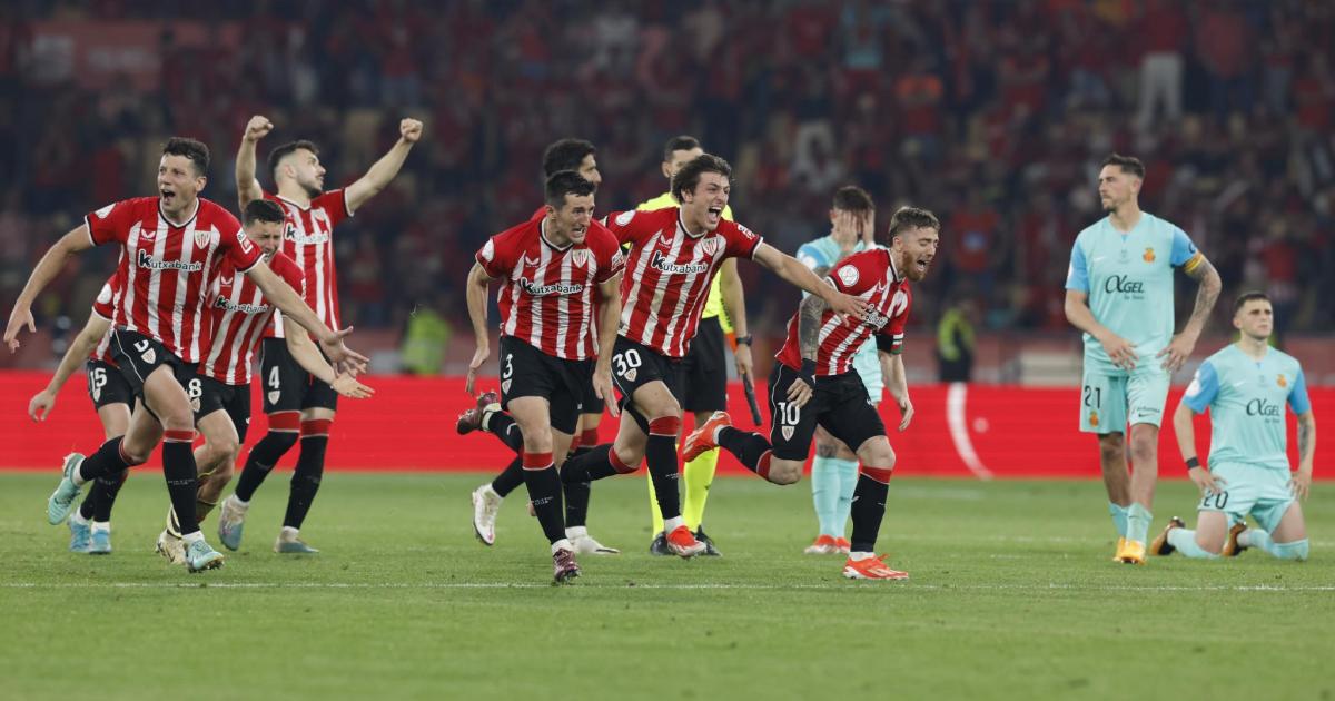 AthleticReal Mallorca El Athletic gana la Copa del Rey en los