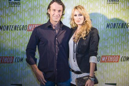 Carlos Moyà y Carolina Cerezuela