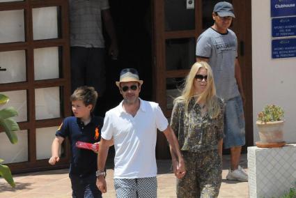 Claudia Schiffer en Mallorca