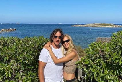 Carles Puyol y Vanesa Lorenzo