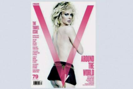 EL LADO MÁS SEXY DE NICOLE KIDMAN EN LA PORTADA DE "V MAGAZINE"