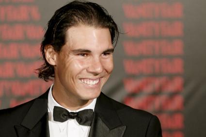 RAFA NADAL RECIBE UN PREMIO EN MADRID