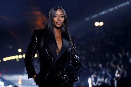 Imagen de hace un año de la modelo Naomi Campbell