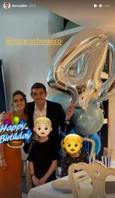 Iker Casillas celebra su cumpleaños junto a Sara Carbonero y sus hijos