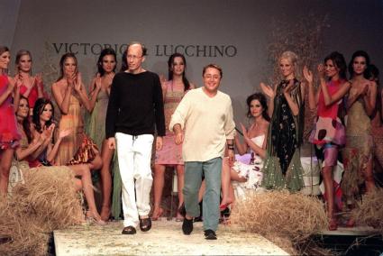 DESFILE DE LA MODA DE VITORIO LUCCHINO, EN LA PASARELA CIBELES 2000 