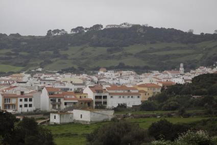 OBRAS DE LA VARIANTE DE FERRERIES en menorca