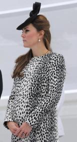 Britain's Catherine, Duchess of Cambridge, attends the naming ceremony of the 'Royal Princess' cruise ship in Southampton, south