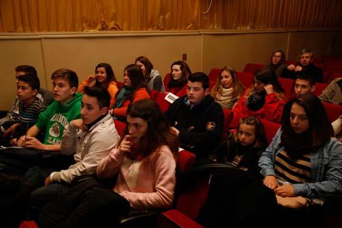 Los alumnos del colegio de La Salle de Alaior fueron los protagonistas de la cita. FOTO: JAVIER COLL
