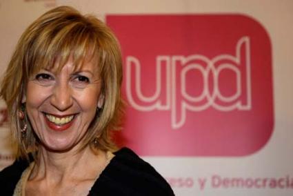 Rosa Díez. La líder de UPyD es la mejor valorada por los españoles - Archivo