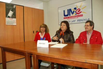 grupo mixto. Estrenó con la prensa el nuevo local de Unió Menorquina - I.P.D.R.