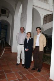 UIB. Montserrat Casas, David Pons y Joan Frau ayer en Menorca - Javier