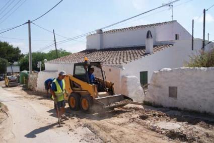 Caserío. Las obras se han realizado en un tramo del Camí de Torret y el Camí des Pujol - Toni Seguí