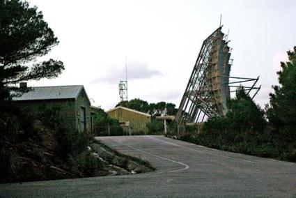 S’Enclusa. The former military complex will house one of the main base stations