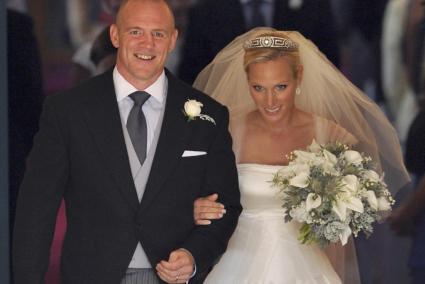 LONDRES - MONARQUIA - BODA DE ZARA PHILLIPS CON MIKE TINDALL.