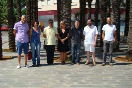 Presentació. El conseller Joan Lluís Torres i alguns dels organitzadors, ahir a la seu de la institució insular - PCIME